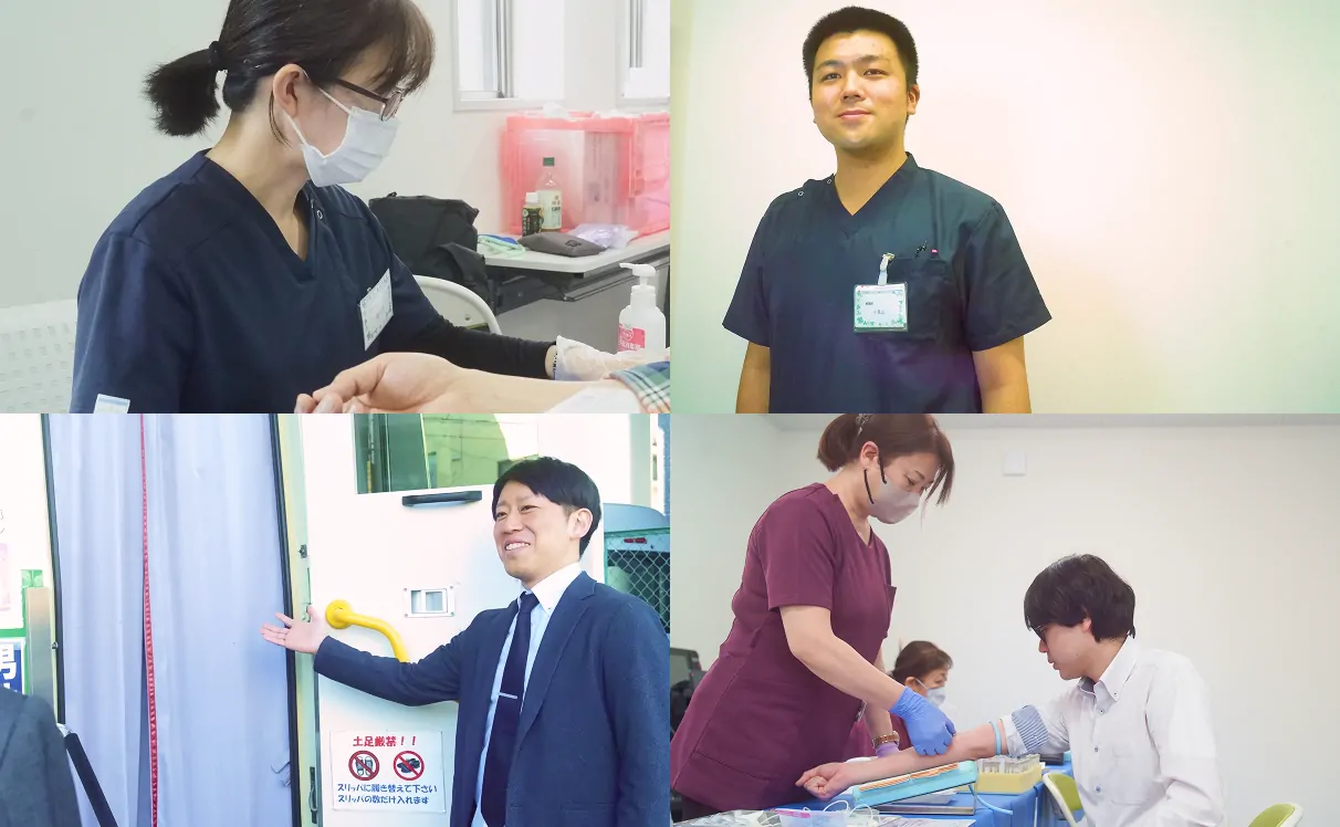 幸寿会グループで働く職員たち