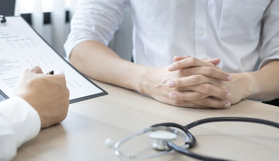 初めてクリニックに来た患者